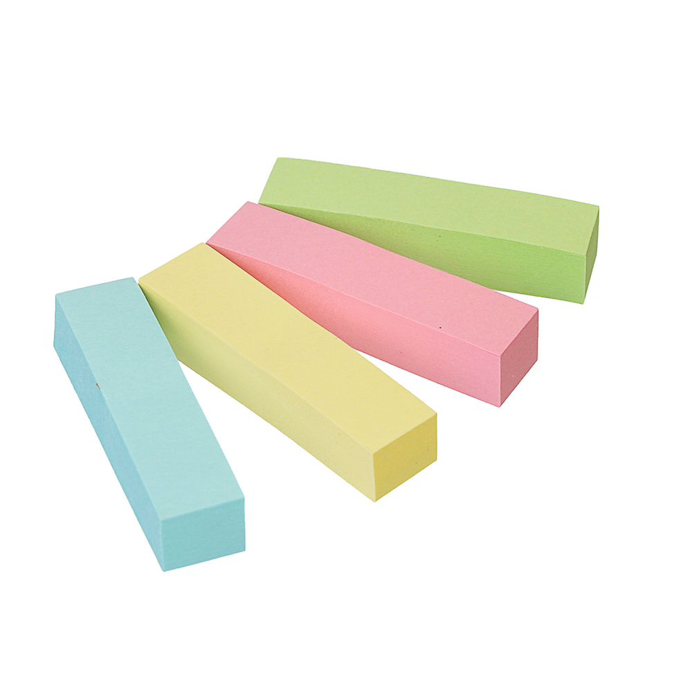 Закладки с клеевым краем бумажные ClipStudio 50x12мм, 4x100 листов, 4 цвета, арт.№ 533-016