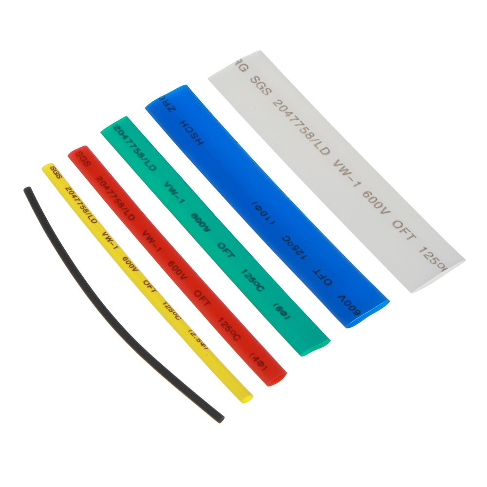 ЕРМАК Термоусадочные трубки 100 шт в пласт кейсе, арт.№ 690-115