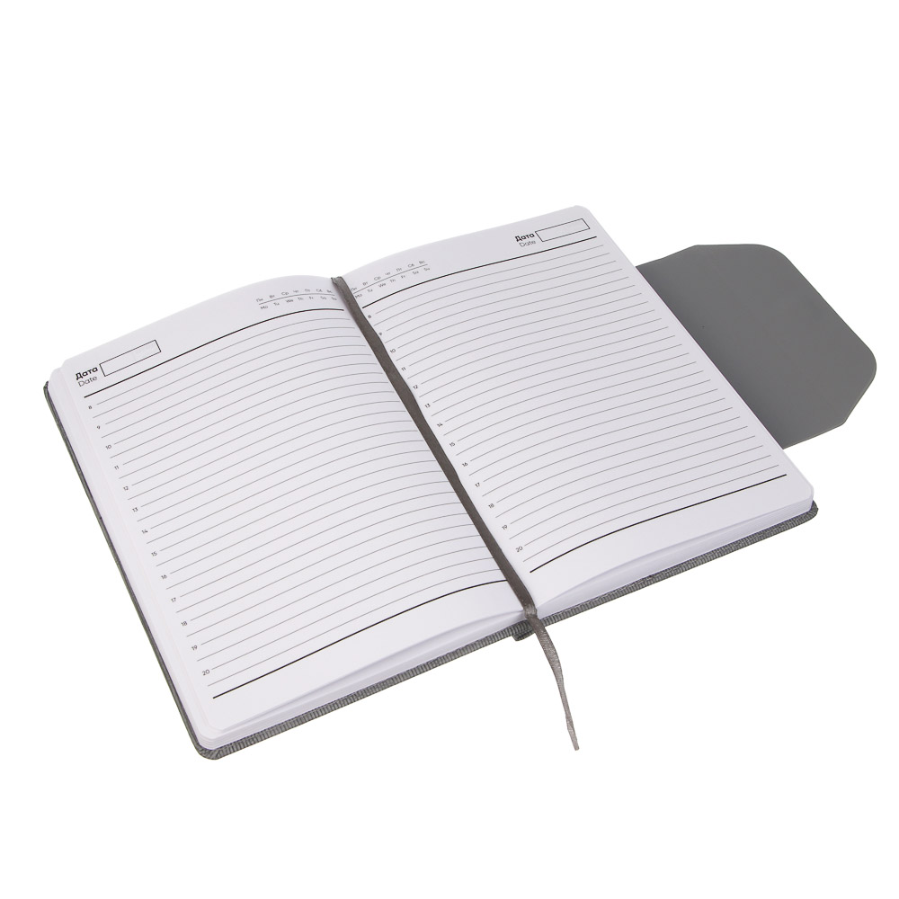 Ежедневник недатир. "СТАТУС" А5, 352 стр., тв.обл.с поролоном, иск.кожа, магнит.застежка, 4 цвета, арт.№ 572-299