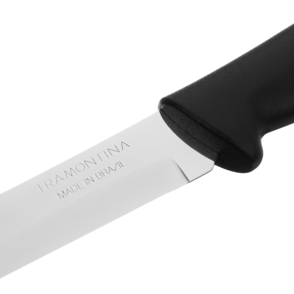 Tramontina Plenus Нож овощной 8см, черная ручка, 23420/103, арт.№ 871-051