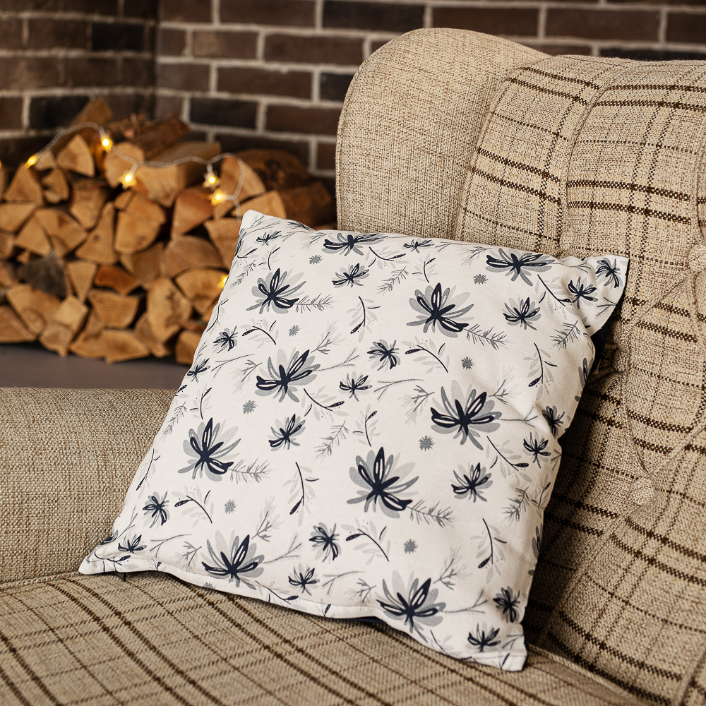 PROVANCE Ноэль Чехол 2х-сторонний для подушки 40х40см, 100% хлопок, арт.№ 492-153