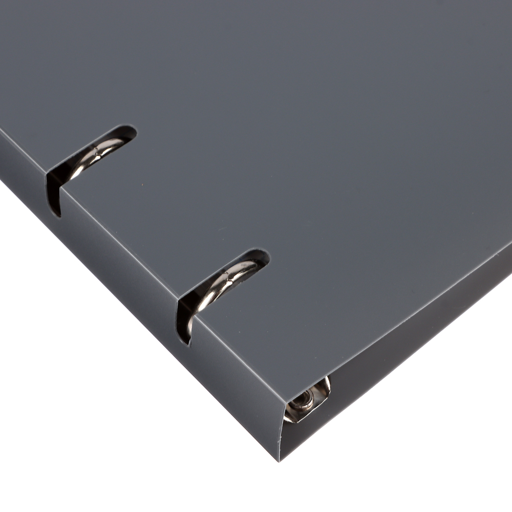 Тетрадь на кольцах А5, 80 л., клетка, обложка пластик, белый блок, арт.№ 578-171