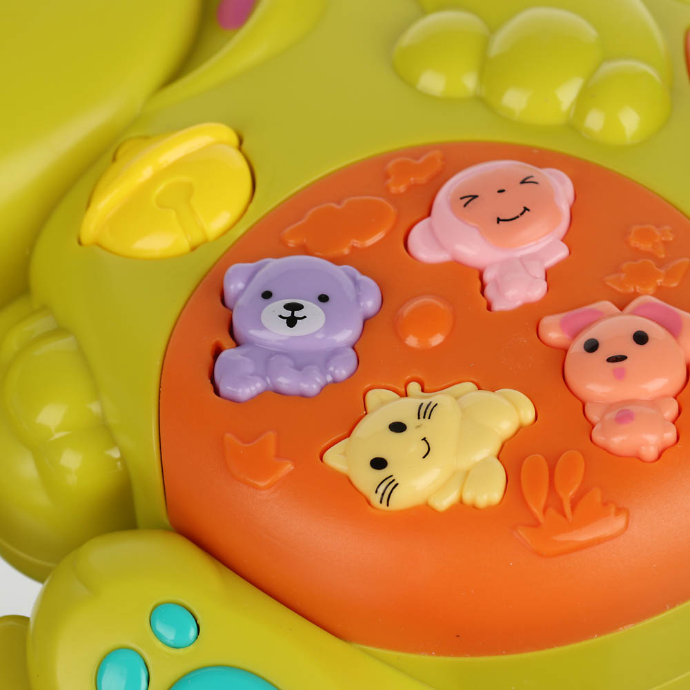 ИГРОЛЕНД Бизиборд обучающий "Дино", свет, звук, 2АА, 13,8х3,5х15,5см, арт.№ 272-731