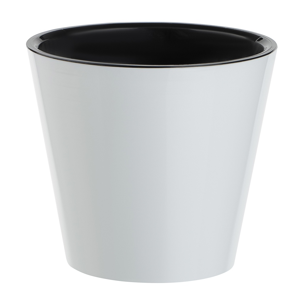 Горшок для цветов "Rosemary" D200мм, 4л с дренажной вставкой, микс цветов, арт.№ 164-427