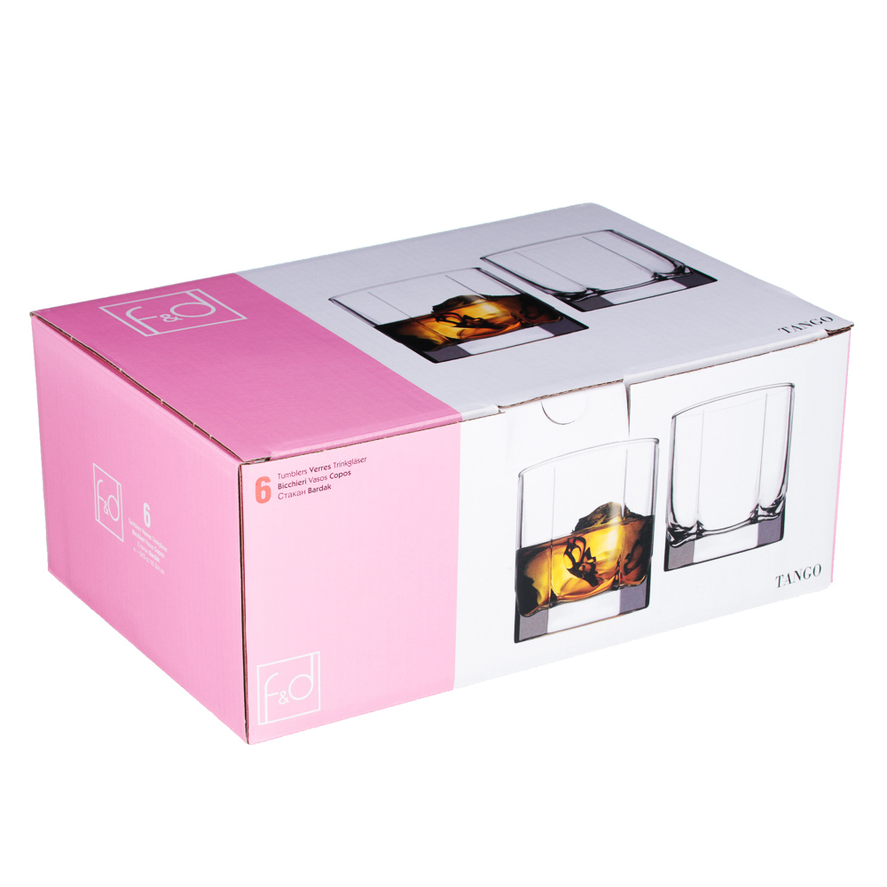 PASABAHCE Танго Набор стаканов 6 шт 315 мл, стекло, арт.№ 818-762