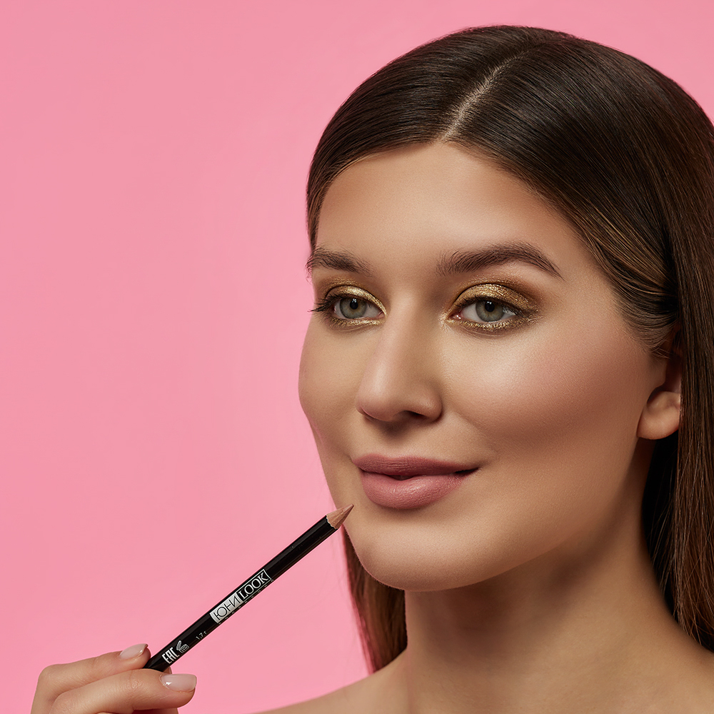 ЮНИLOOK Карандаш для губ, 1,7 г, Тон 01, арт.№ 330-054