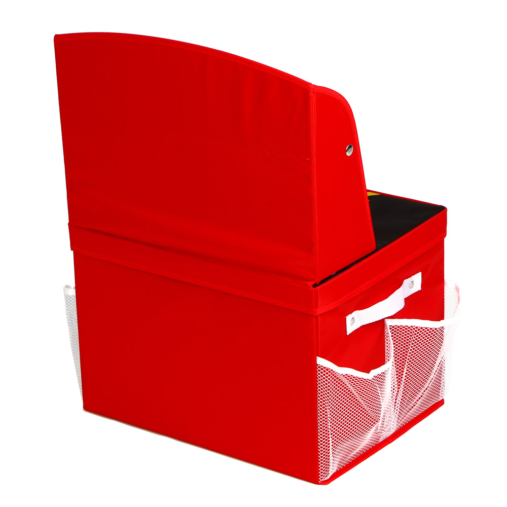 ИГРОЛЕНД Бокс модульный для хранения игрушек, полиэстер, картон, 40х30х28см, 2 дизайна, арт.№ 275-056