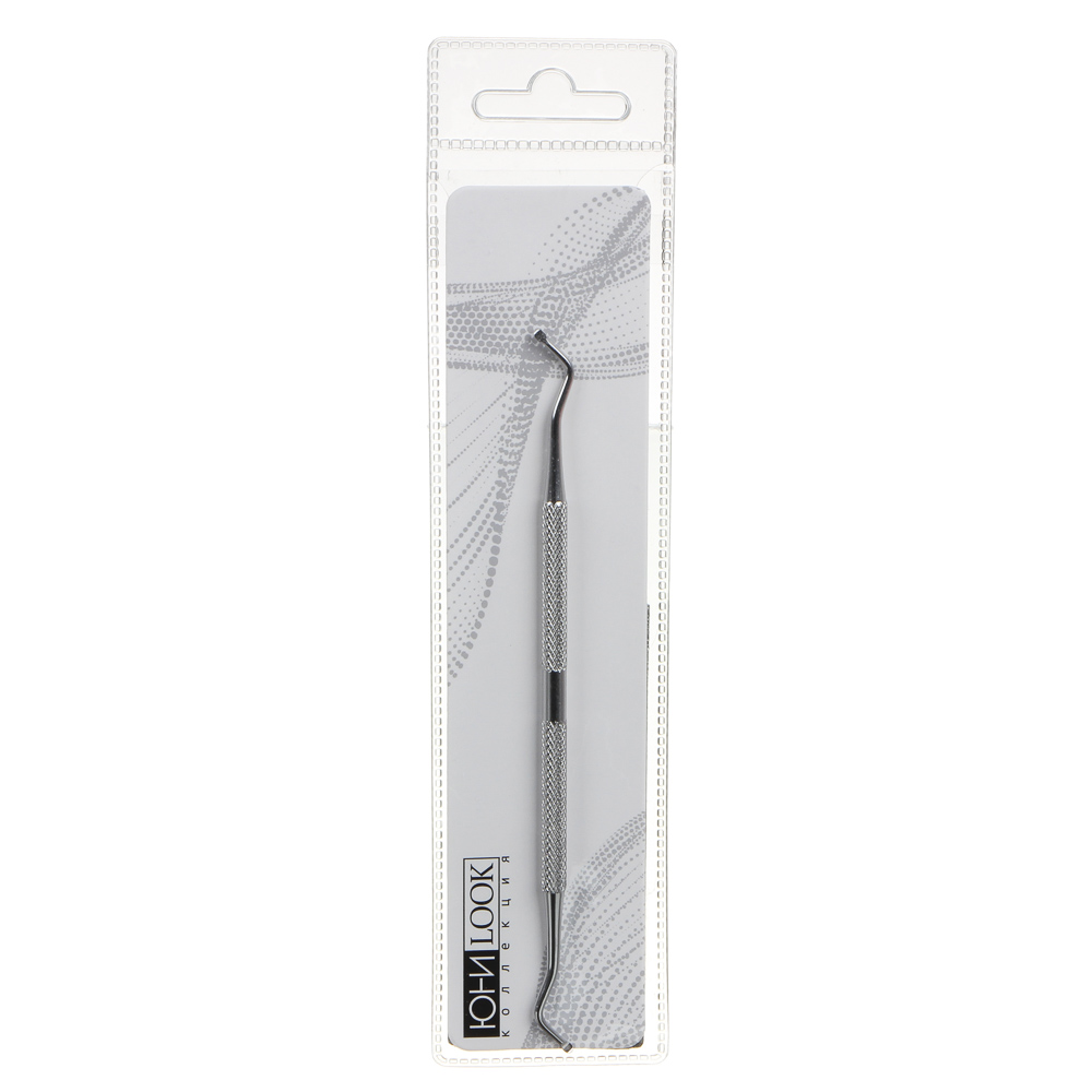 ЮНИLOOK Кюретка педикюрная 2-х сторонняя, сталь, 14см, арт.№ 305-340