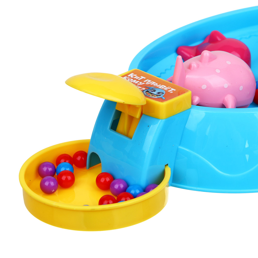ИГРОЛЕНД Игра настольная "Ловкий кит", ABS, 29,6х13,6х6,6см, арт.№ 897-046