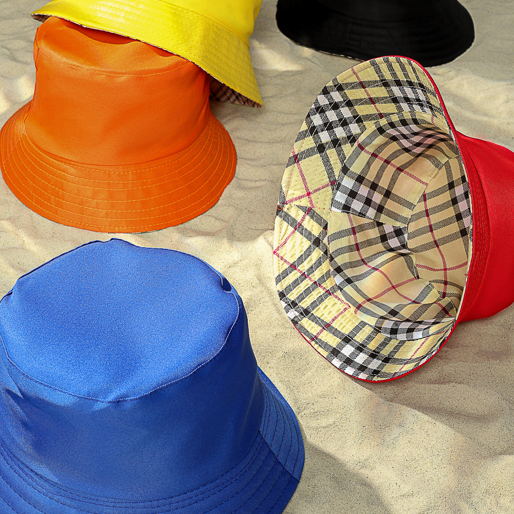 GALANTE Панама с цветным подкладом, р-р 56-58, 100% полиэстер, 5 цветов, арт.№ 314-017