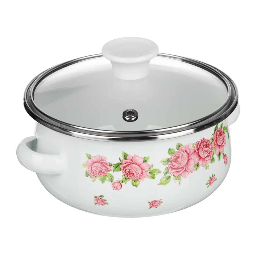 Набор мини-кастрюли 2шт. + салатник 1шт., с крышками, 6пр (14/16+14см, 0,7/1,1+0,7л), арт.№ 894-556