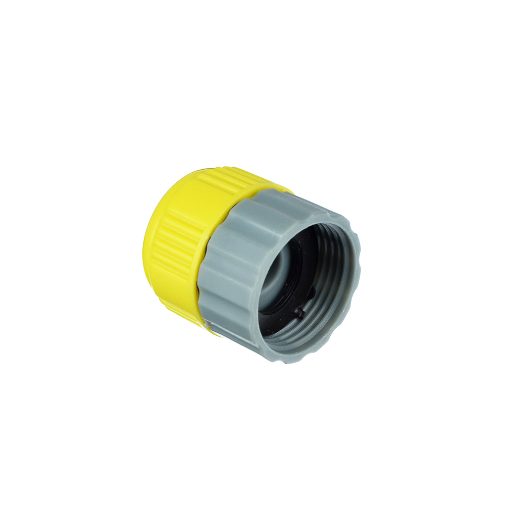INBLOOM Соединитель для шланга 1/2", с внутренней резьбой 3/4", пластик, арт.№ 169-008