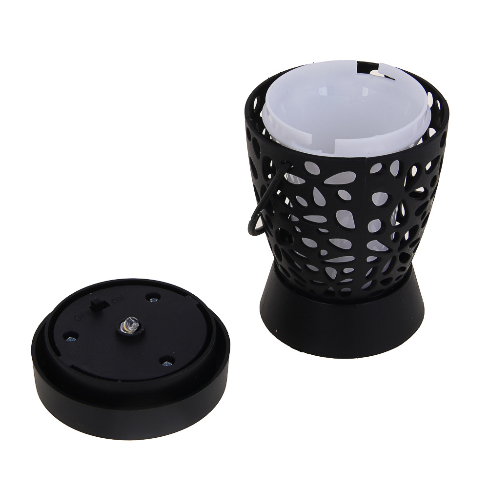 INBLOOM Фонарь на солн.батарее 6.5х10см, 1LED, шампань, 1x1.2V/300mAh AAA, ABS, IP44, арт.№ 475-322