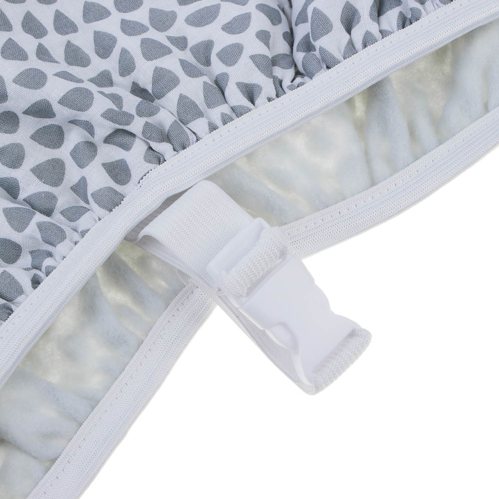 VETTA Чехол для гладильной доски на резинке, пряжка, х/б, подкладка синтепон, 140х50см, арт.№ 451-100