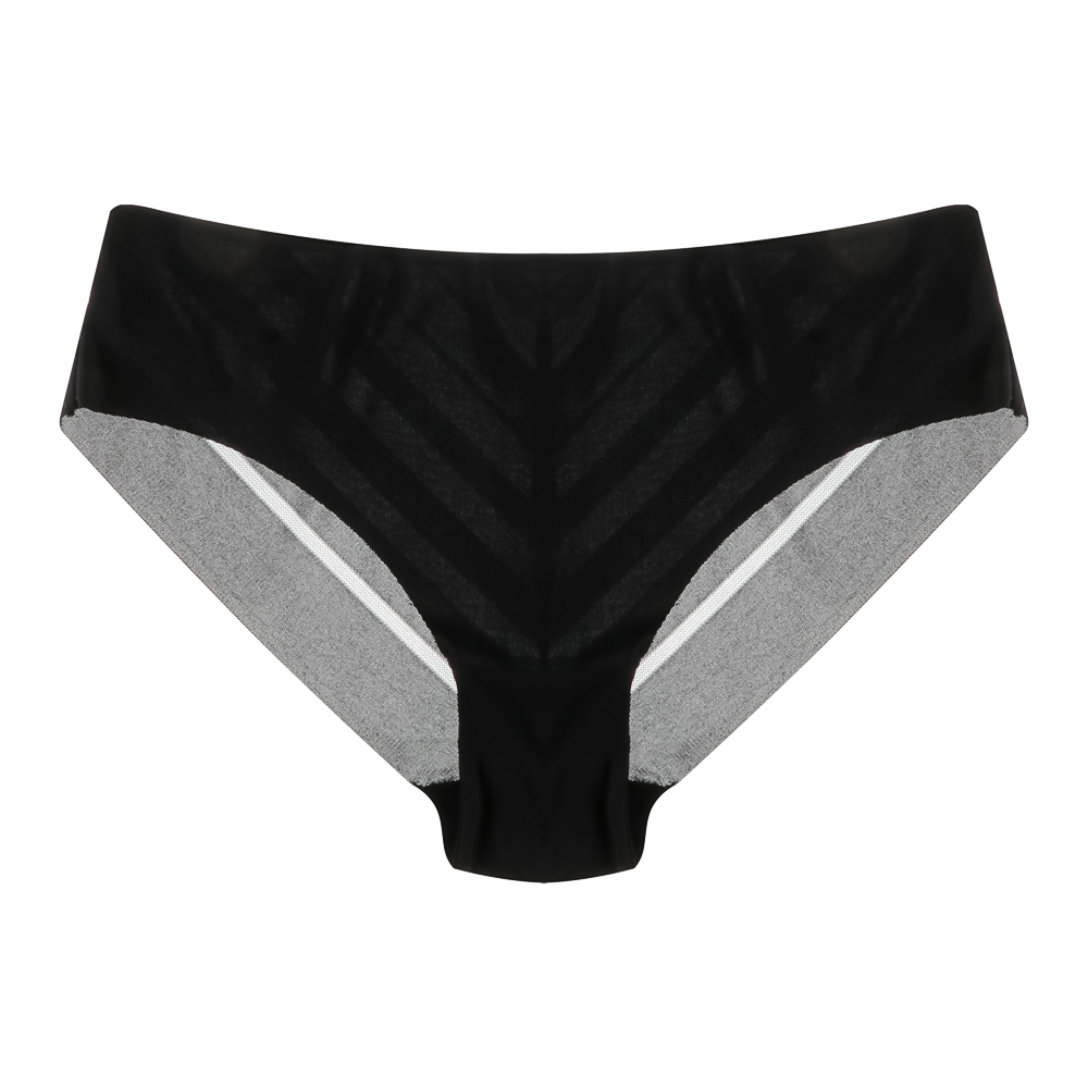 GALANTE Трусы-слипы женские с декором, р.46, 95%вискоза, 5%спандекс, черный, НБ25-8, арт.№ 331-343