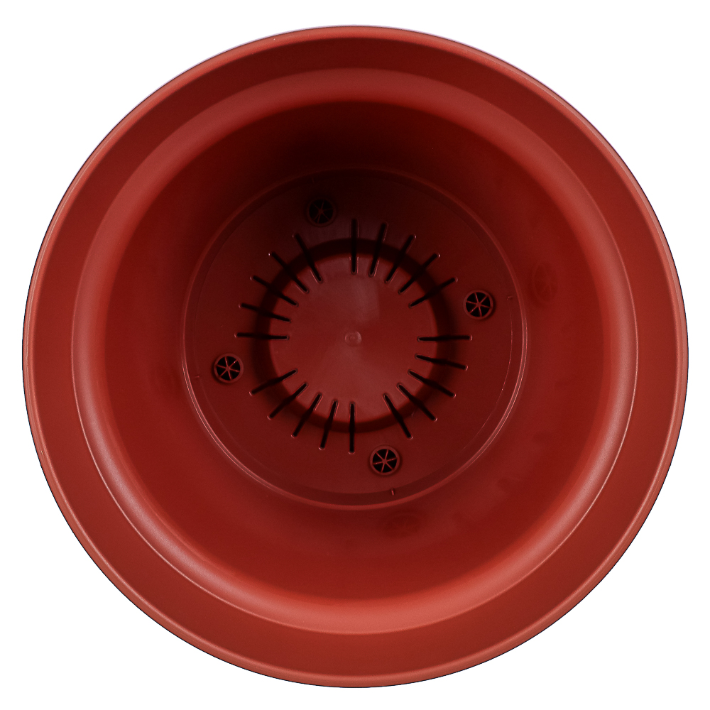 Горшок Mint 5л, d24см, h18см с поддоном терракот, арт.№ 164-184