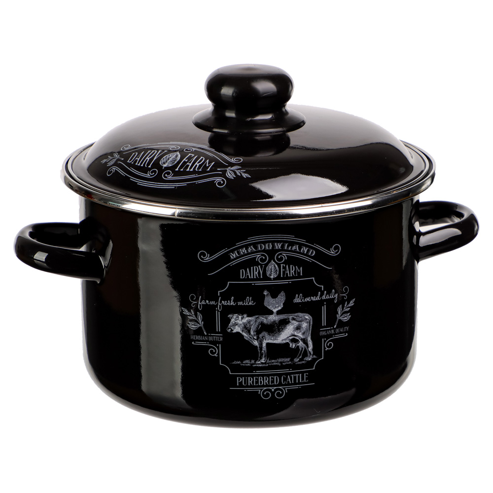 Ранчо Кастрюля эмалированная 3 л, арт.№ 894-501