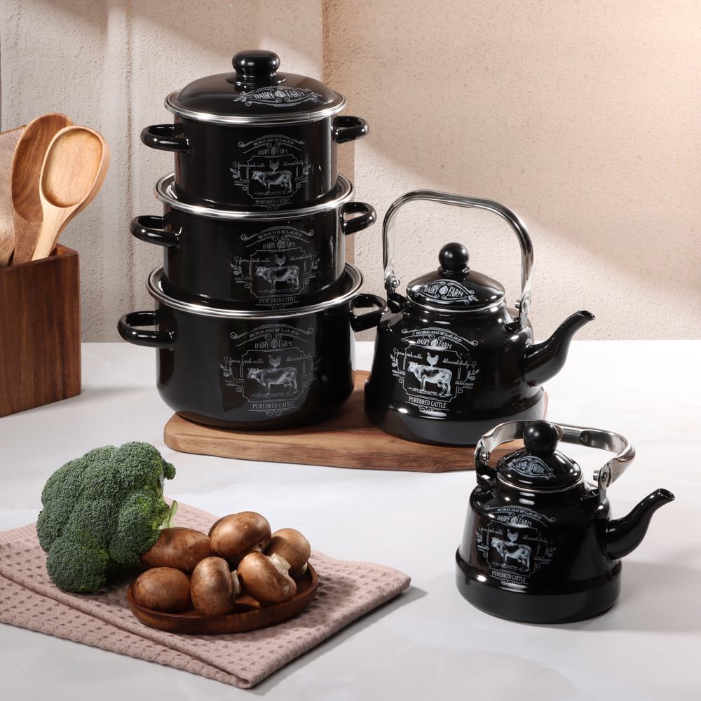 Ранчо Кастрюля эмалированная 3 л, арт.№ 894-501