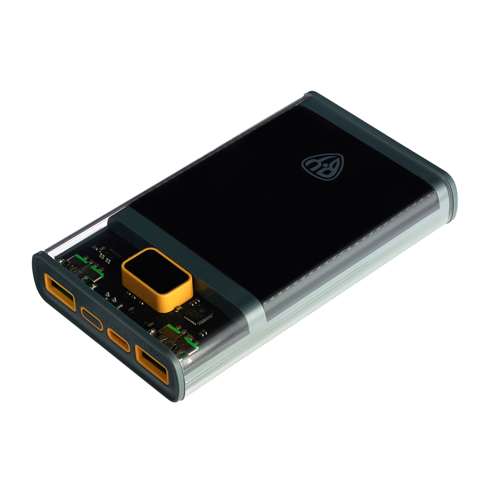 Аккумулятор мобильный BY 10000мАч, Быстрая зарядка QC3.0, PD22,5W, 5А, прозрачный, арт.№ 031-066