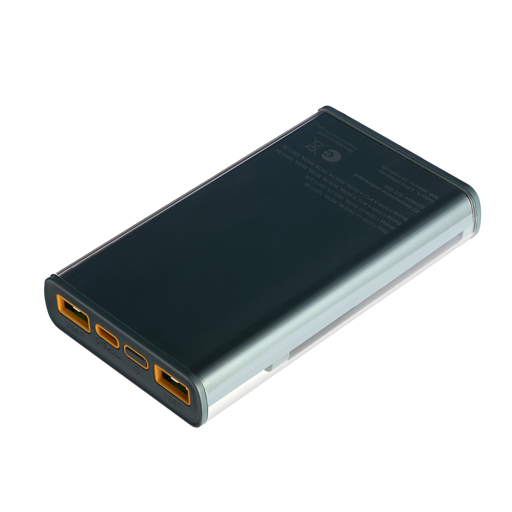 Аккумулятор мобильный BY 10000мАч, Быстрая зарядка QC3.0, PD22,5W, 5А, прозрачный, арт.№ 031-066