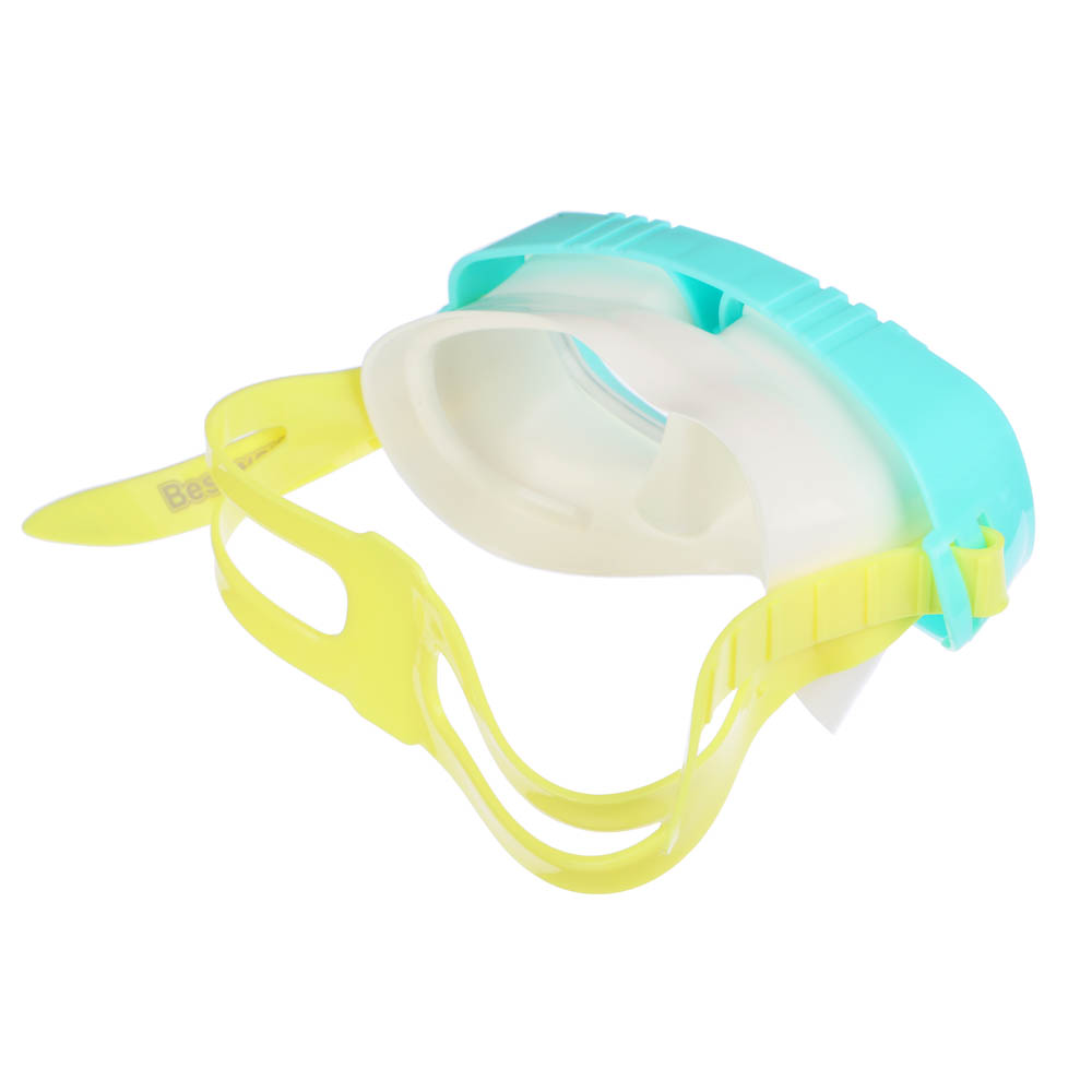 BESTWAY Маска для снорклинга AQUA CHAMP ESSENTIAL, поликарбонат, полипропилен, ПВХ,  3+, 24018, арт.№ 107-103
