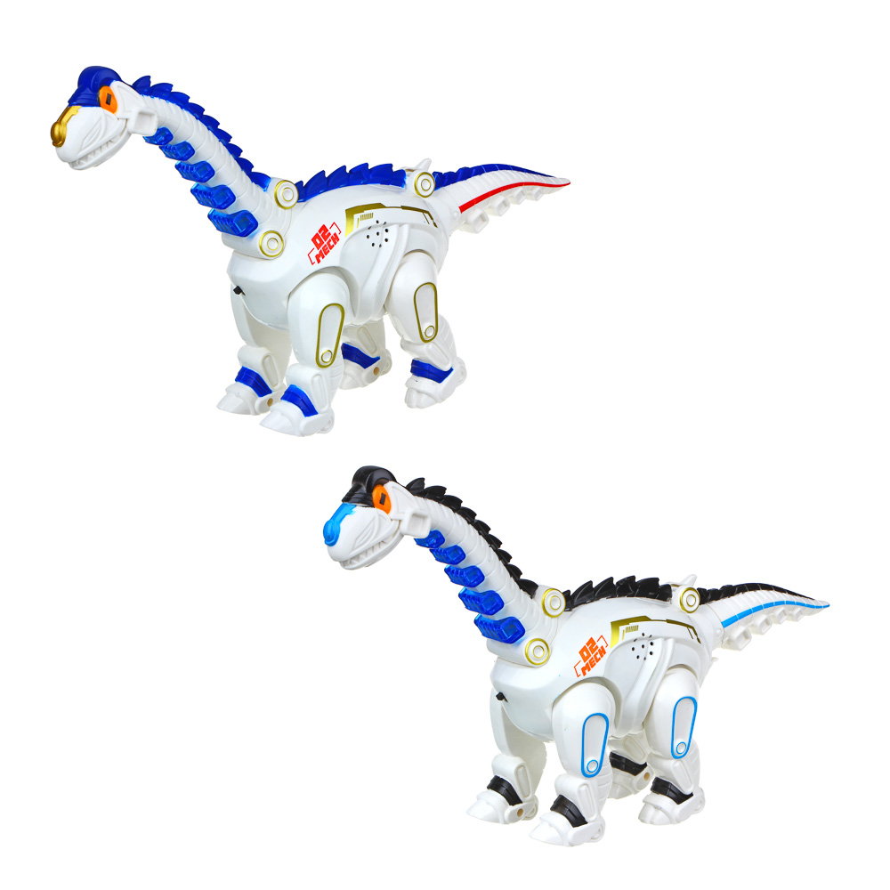 ИГРОЛЕНД BY Робот Дино, откладывает яйца, свет, звук, движ., 2 яйца, 3хААА, 16х9х15см, арт.№ 272-763