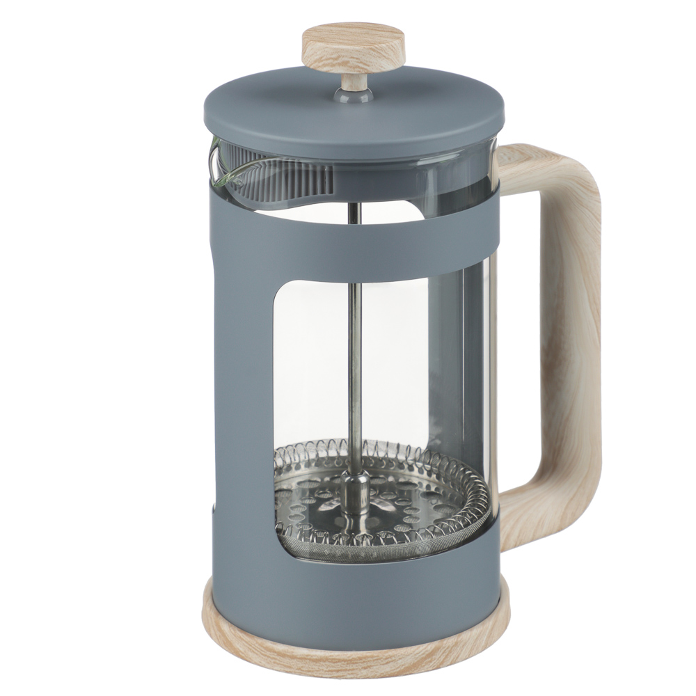 SATOSHI Шарлеруа Френч-пресс 600мл, жаропрочное стекло, арт.№ 850-232