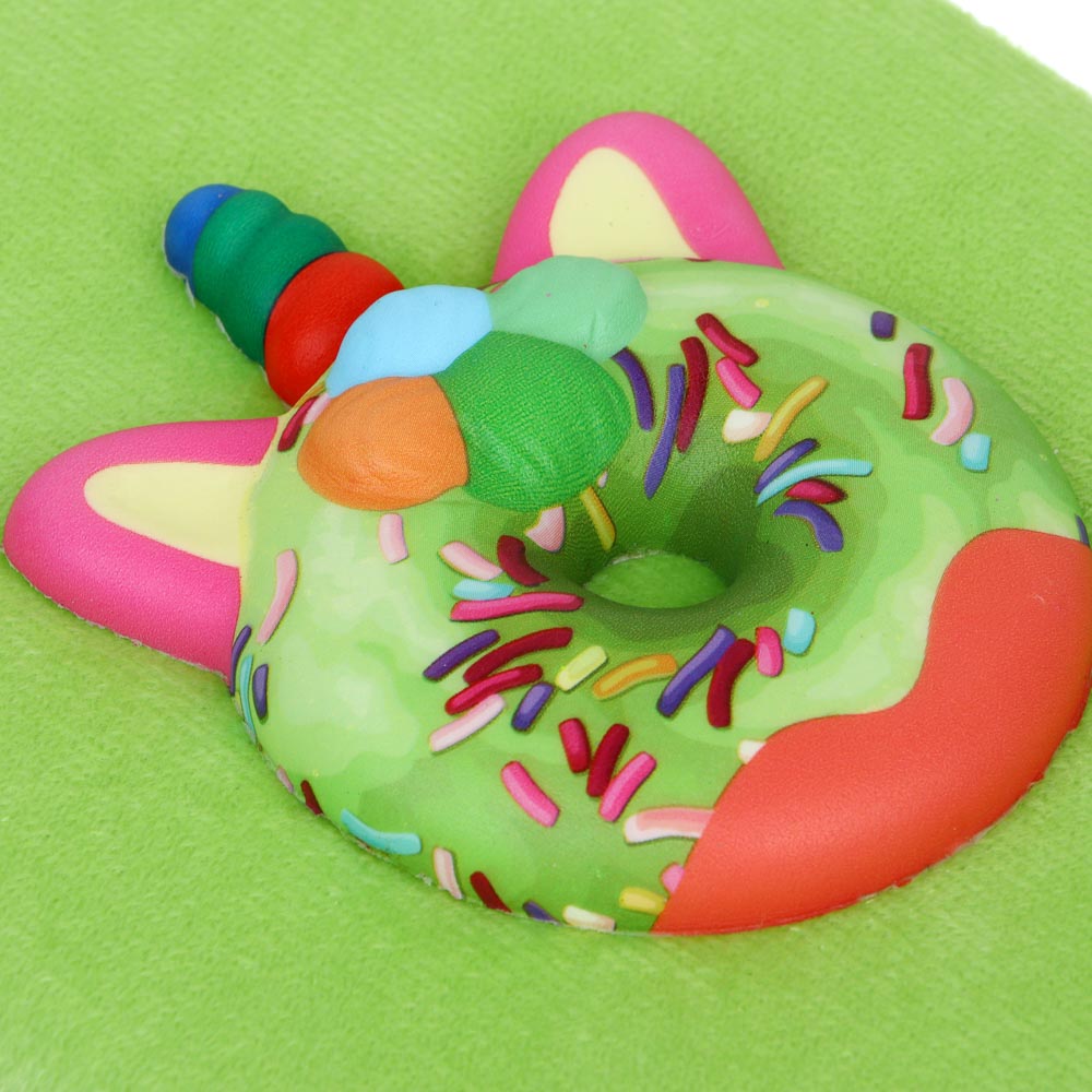 Записная книжка А5, 21,5х15см, 80 листов, "Единороги", флис, мялка - сквиш, 4 дизайна, арт.№ 557-074