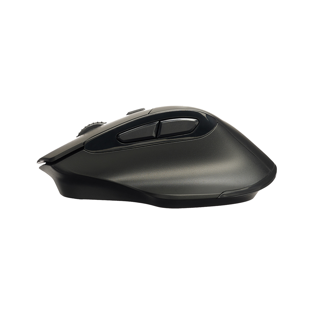 Компьютерная мышь беспроводная BY, 800-1600DPI, 6D 2.4GHz, 1xAA,"copy-paste", чёрная, арт.№ 405-096