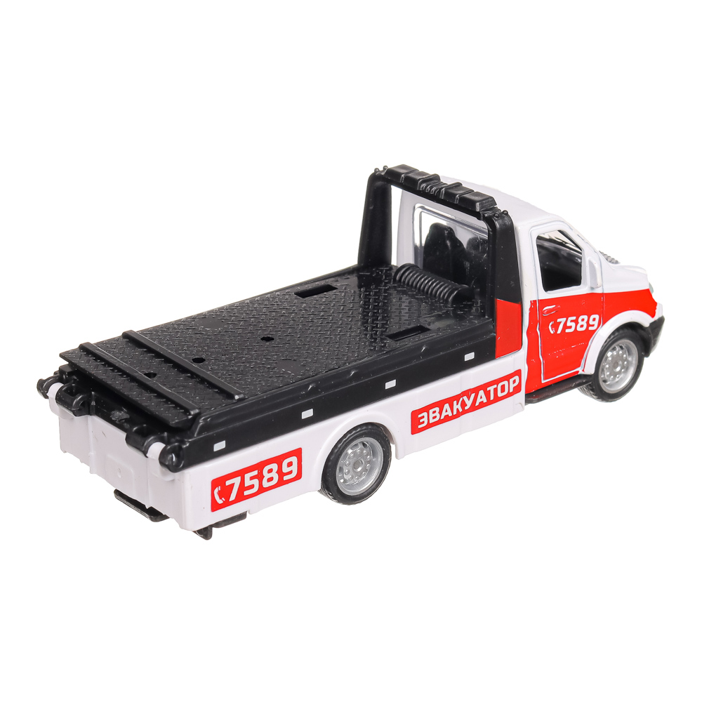 ИГРОЛЕНД Машина Эвакуатор, инерция, подвижные детали, ABS, алюминий, 11х3х3см, 2 дизайна, арт.№ 292-254