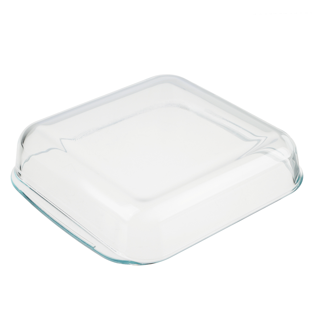 SATOSHI Форма для запекания жаропрочная квадратная, с ручками, стекло, 24.5x21.9x5.1см, 1,8л, арт.№ 825-017
