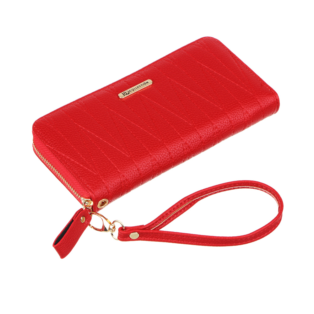 ЮL Кошелек женский, с отделениями для купюр, карт и монет, ПУ,19,5х10,5см, 2-4 дизайна, арт.№ 350-059