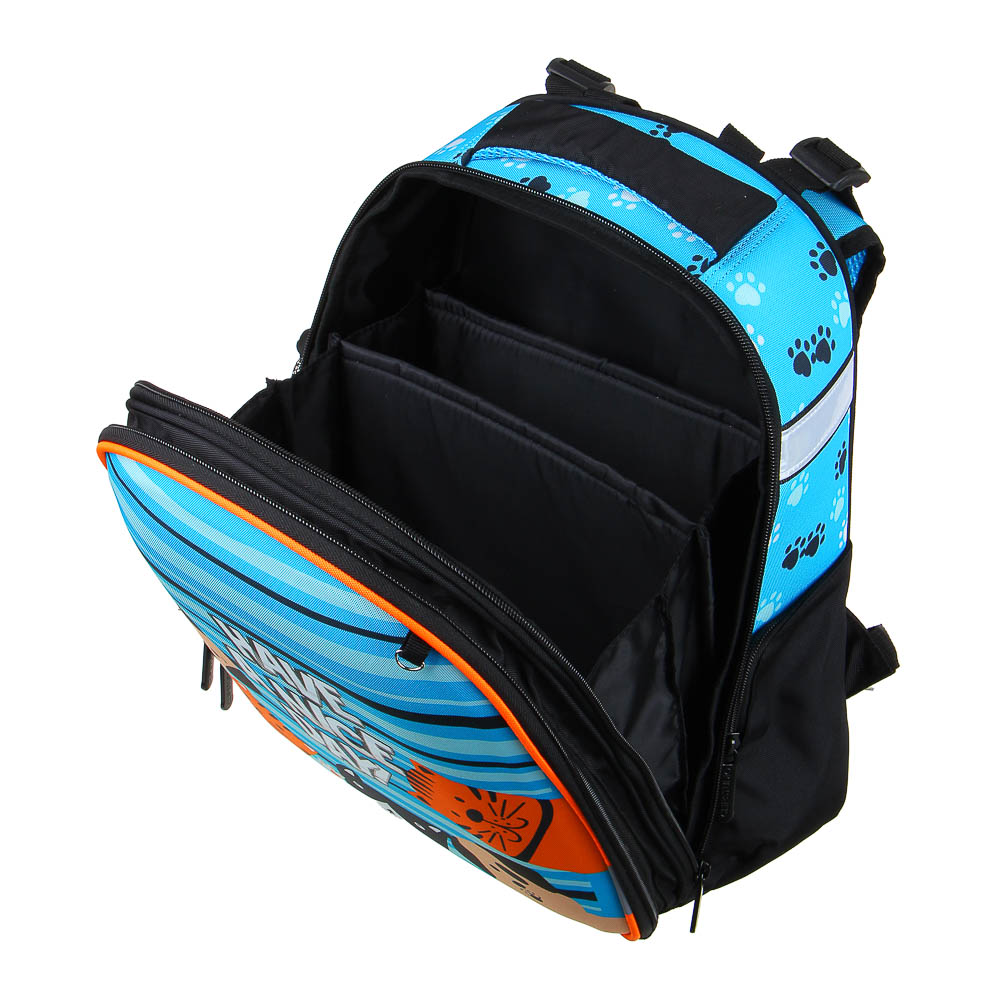 ХЭВ Э НАЙС ДЭЙ Рюкзак шк.жесткий 38х28х15см, 2 отд.,2карм.,эргон.спинка,лямки рег.по росту, ПЭ,брел., арт.№ 254-450