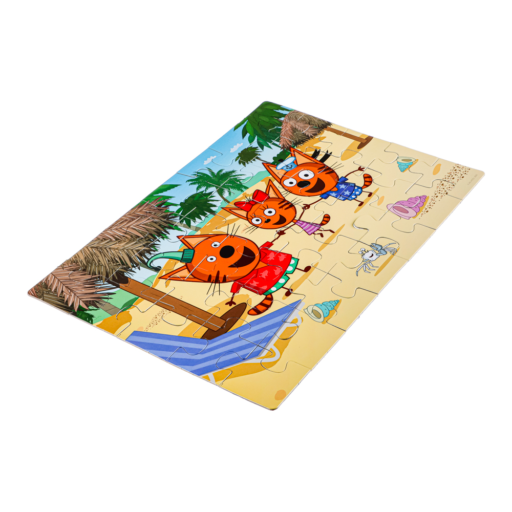 СТЕП ПАЗЛ Пазлы "Три кота" 35 эл., картон, 20х14х4см, арт.№ 272-847