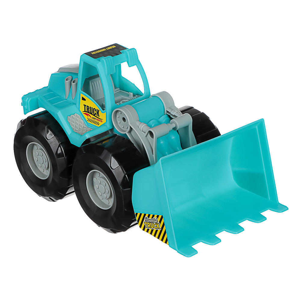 ИГРОЛЕНД Грейдер игрушечный, пластик, 15x26x14 см, 4 дизайна, для детей 3+, арт.№ 292-463