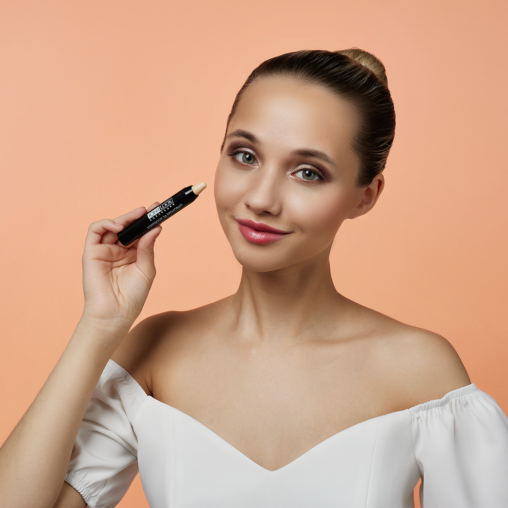 ЮНИLOOK Корректор 3Д кремовый для лица в стике 2,7г, Тон 01, арт.№ 330-061