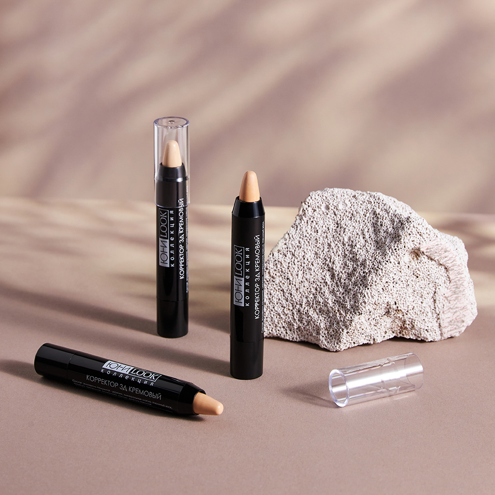 ЮНИLOOK Корректор 3Д кремовый для лица в стике 2,7г, Тон 01, арт.№ 330-061