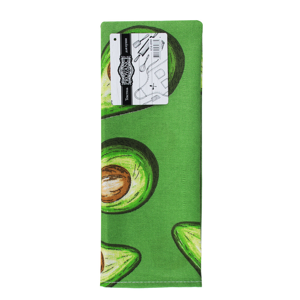 PROVANCE Весна Полотенце кухонное, рогожка 100% хлопок, 35х60см, 4 дизайна, арт.№ 434-099