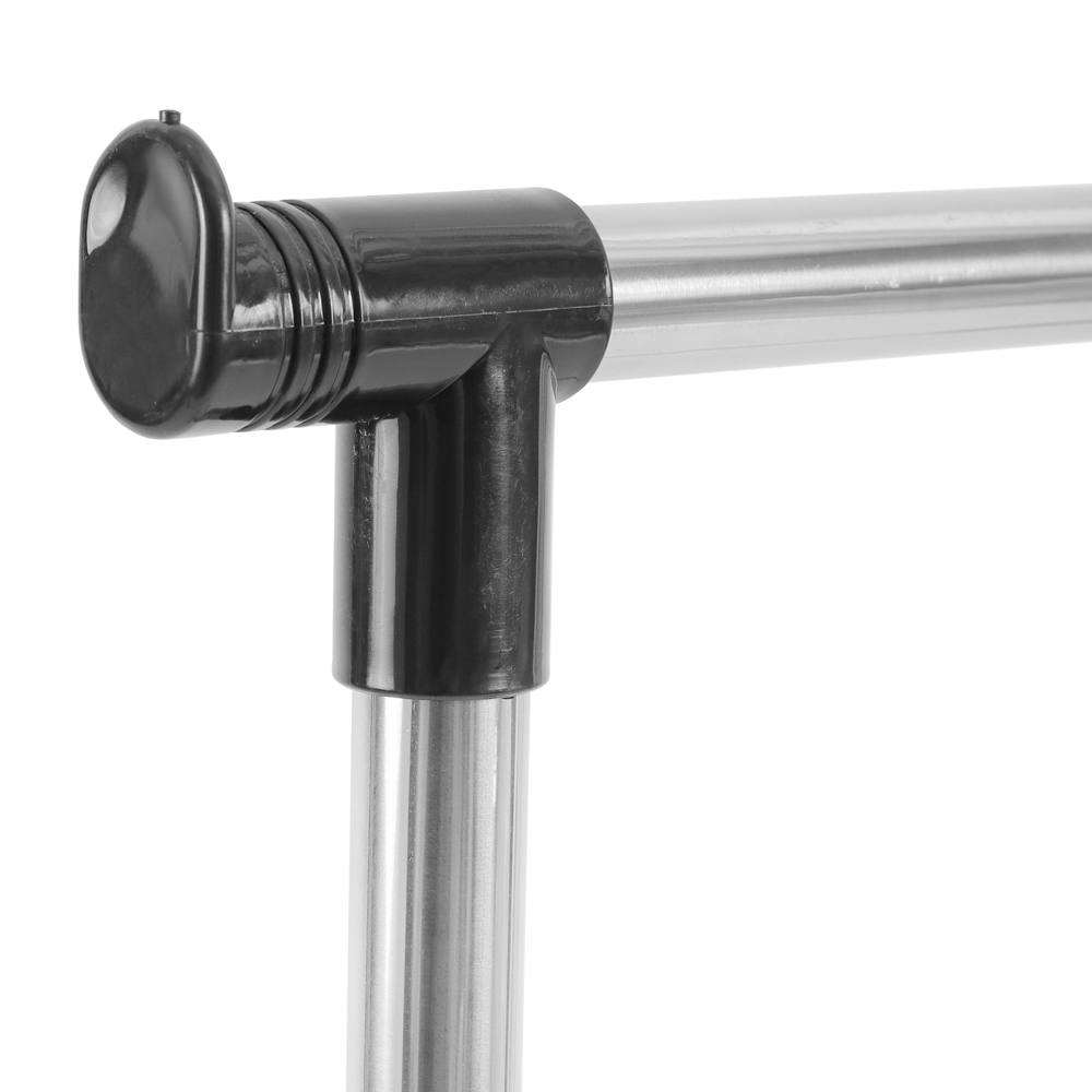 VETTA Вешалка напольная телескоп., на колесах, металл, пластик, 80x42x80(160)см, арт.№ 465-119