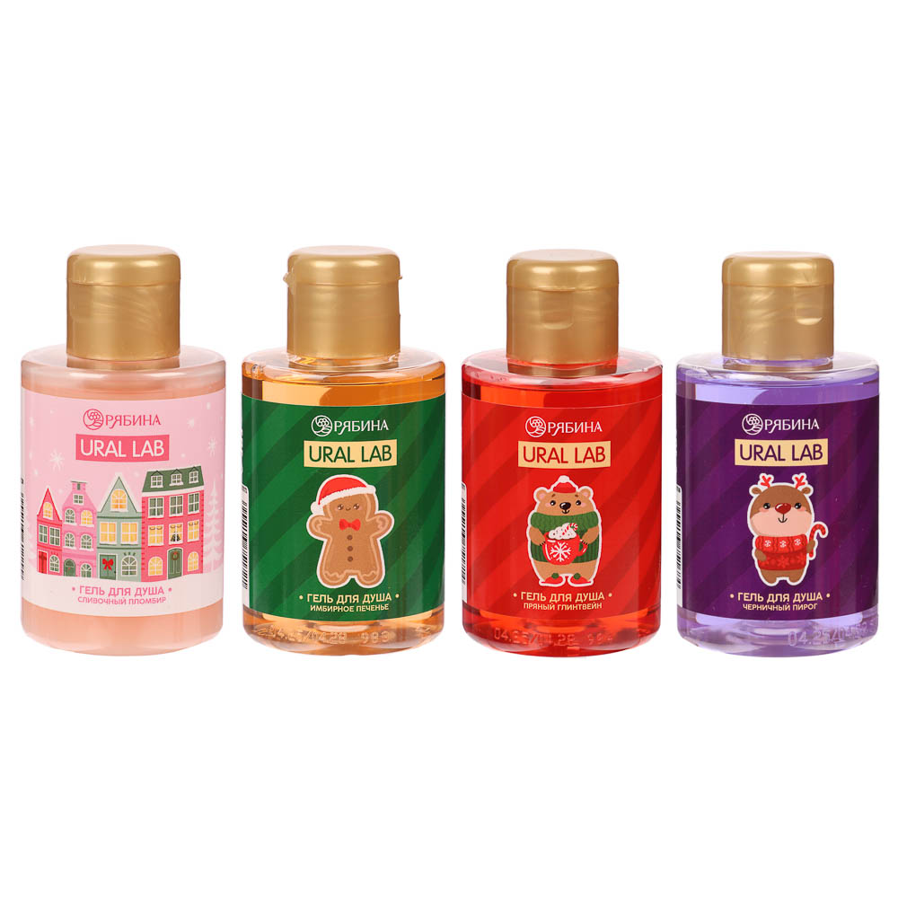 Гель для душа URAL LAB МИКС, 110мл, арт.№ 951-140