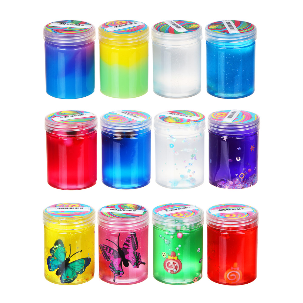 LASTIKS Слайм с фигуркой, полимер, 5,5х7,5см, 12 дизайнов, арт.№ 218-024