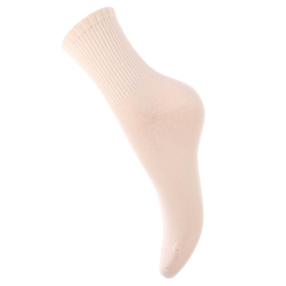 Носки женские высокие в рубчик, тм Turkan, р. 36-41, 90%хлопок, 8% п/а, 2%лайкра,цвета в ас-те,7158, арт.№ 019-567