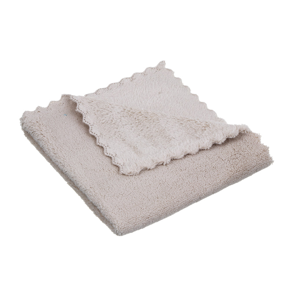 Салфетки универсальные тм VETTA, 2 шт, 30x30см, микрофибра 280г/м2, 2 цвета, арт.№ 448-387