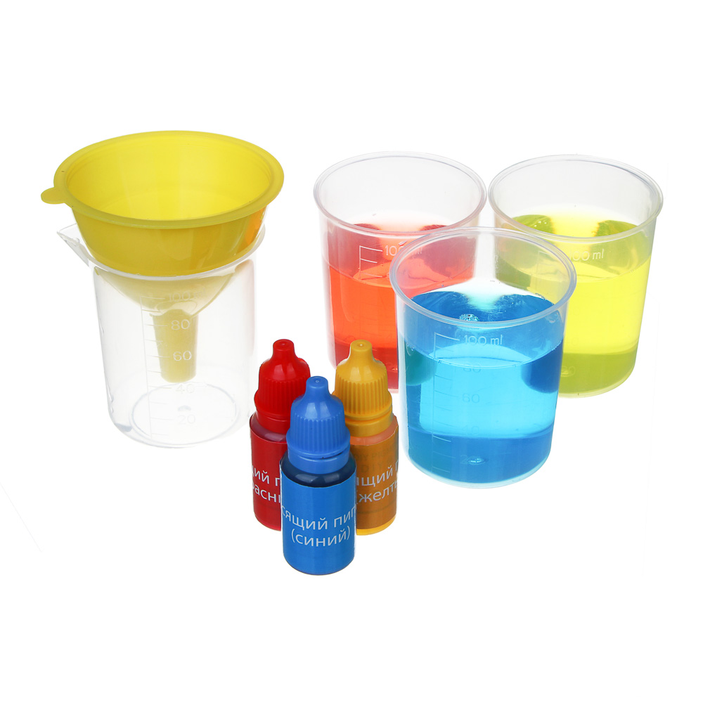 ИГРОЛЕНД Большой набор опытов и экспериментов 68 опытов, 24х7х16см, арт.№ 283-235