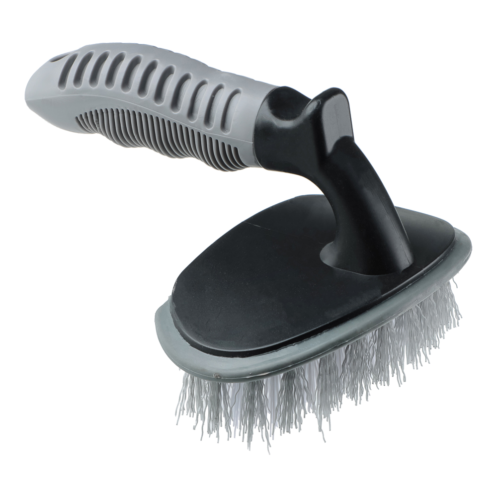 ЕРМАК Щетка автомобильная для колес и дисков, 16х13 см, арт.№ 729-006