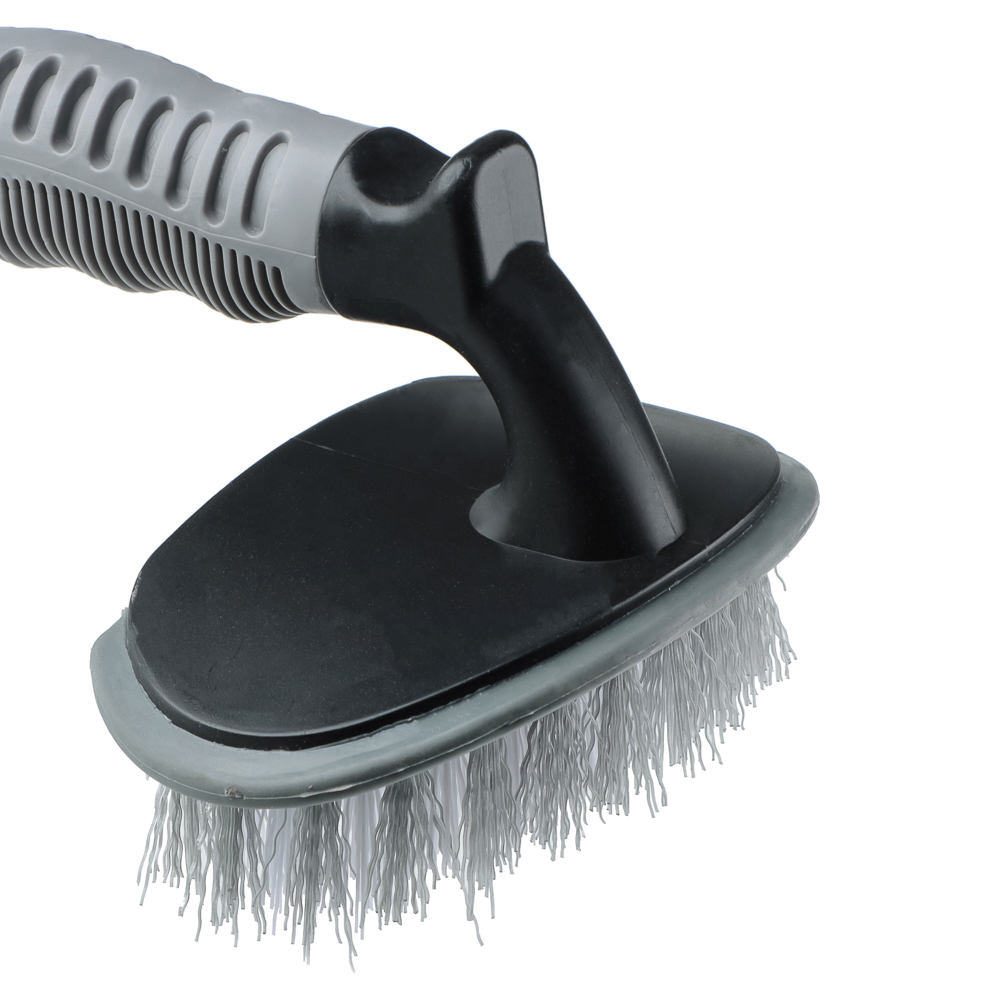 ЕРМАК Щетка автомобильная для колес и дисков, 16х13 см, арт.№ 729-006