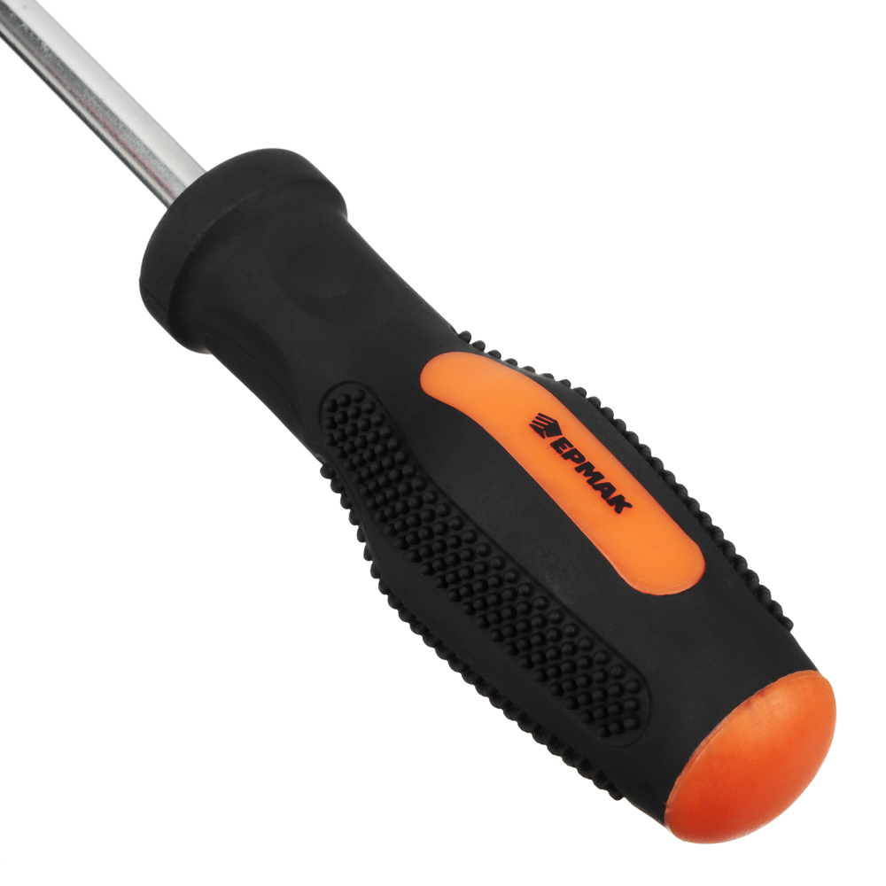 ЕРМАК Отвертка с противоскользящей ручкой PH3 8х150мм (+), CrV, арт.№ 651-241