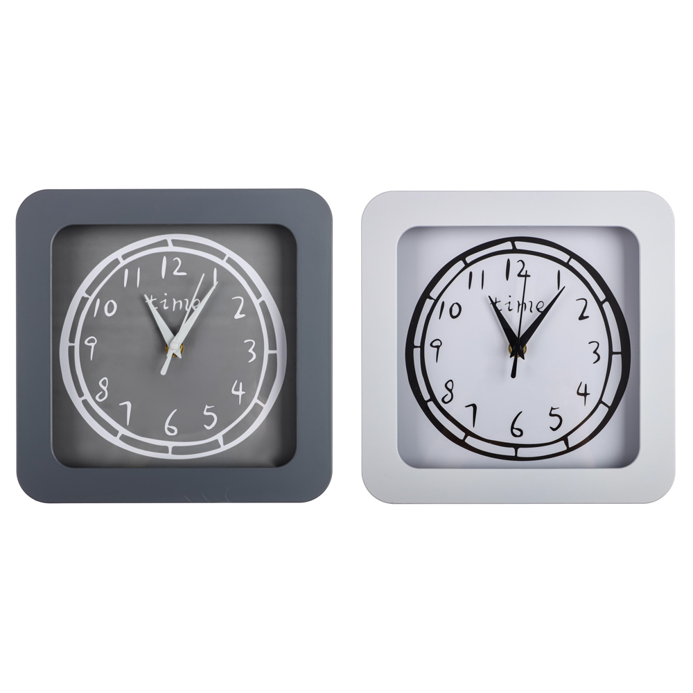 LADECOR CHRONO Часы настенные, пластик, стекло, 23см, 2 дизайна, ЧН-22, арт.№ 581-131