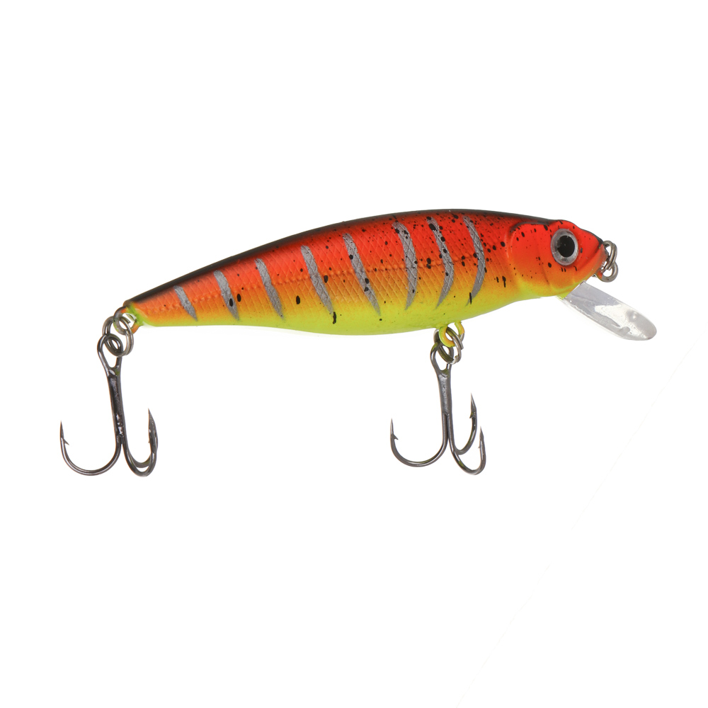 Воблер "Эктив Минноу" тм AZOR FISHING, F, 8,0гр, 85мм, 0,0-1,5м, 5 цветов, арт.№ 145-183