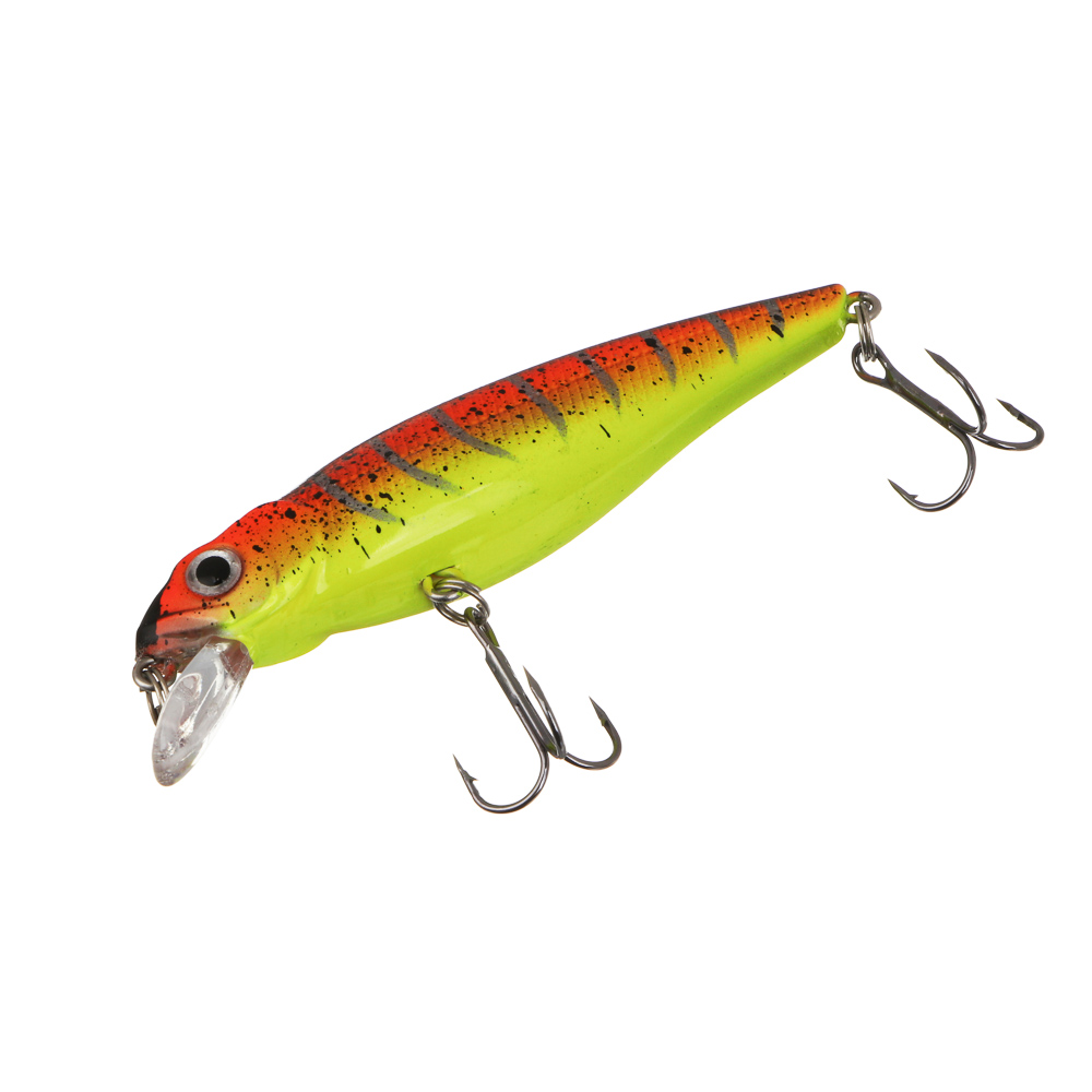 Воблер "Эктив Минноу" тм AZOR FISHING, F, 8,0гр, 85мм, 0,0-1,5м, 5 цветов, арт.№ 145-183